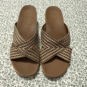 NWOT but with box.  Carli by Sketchers slip on wedge sandals